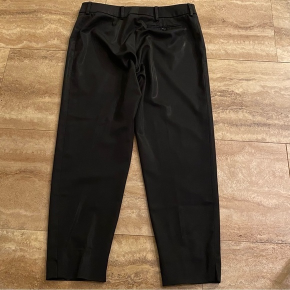 Per se Women's Size 8 Wool Blend Black Pants - Picture 6 of 11